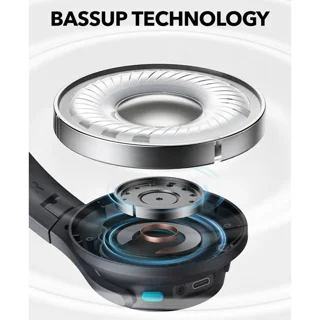 هدفون بلوتوثی انکر مدل Soundcore Q11i بدون قابلیت نویز کنسلینگ، درگاه شارژ USB Type-C، دار 102763064