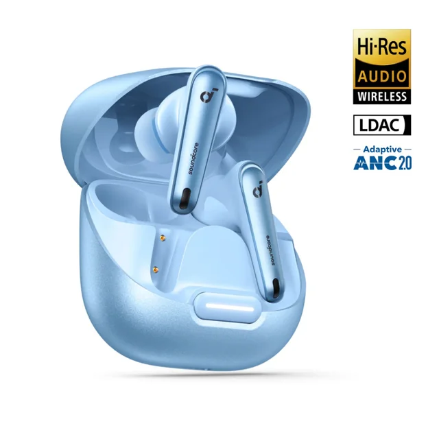 هدفون بلوتوثی انکر مدل Soundcore Liberty 4 NC با نویز کنسلینگ فعال (ANC)، درگاه شارژ USB T 102754285