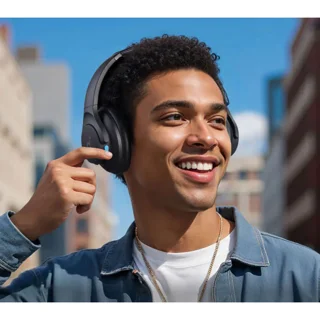 هدفون بلوتوثی انکر مدل Soundcore Q11i بدون قابلیت نویز کنسلینگ، درگاه شارژ USB Type-C، دار 102763066