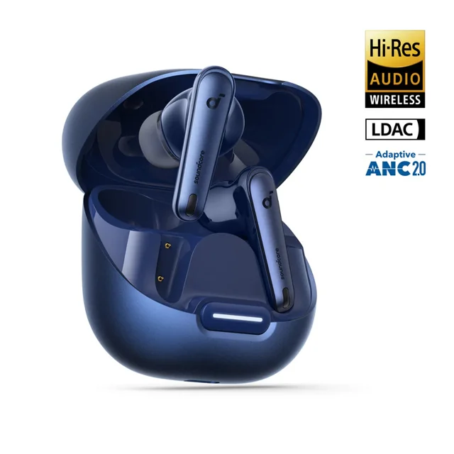 هدفون بلوتوثی انکر مدل Soundcore Liberty 4 NC با نویز کنسلینگ فعال (ANC)، درگاه شارژ USB T 102754286