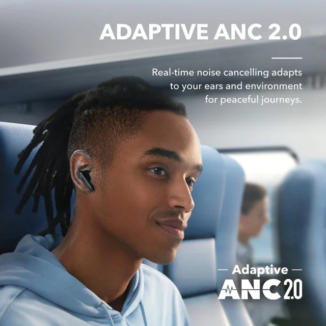 هدفون بلوتوثی انکر مدل Soundcore Liberty 4 NC با نویز کنسلینگ فعال (ANC)، درگاه شارژ USB T 102754292